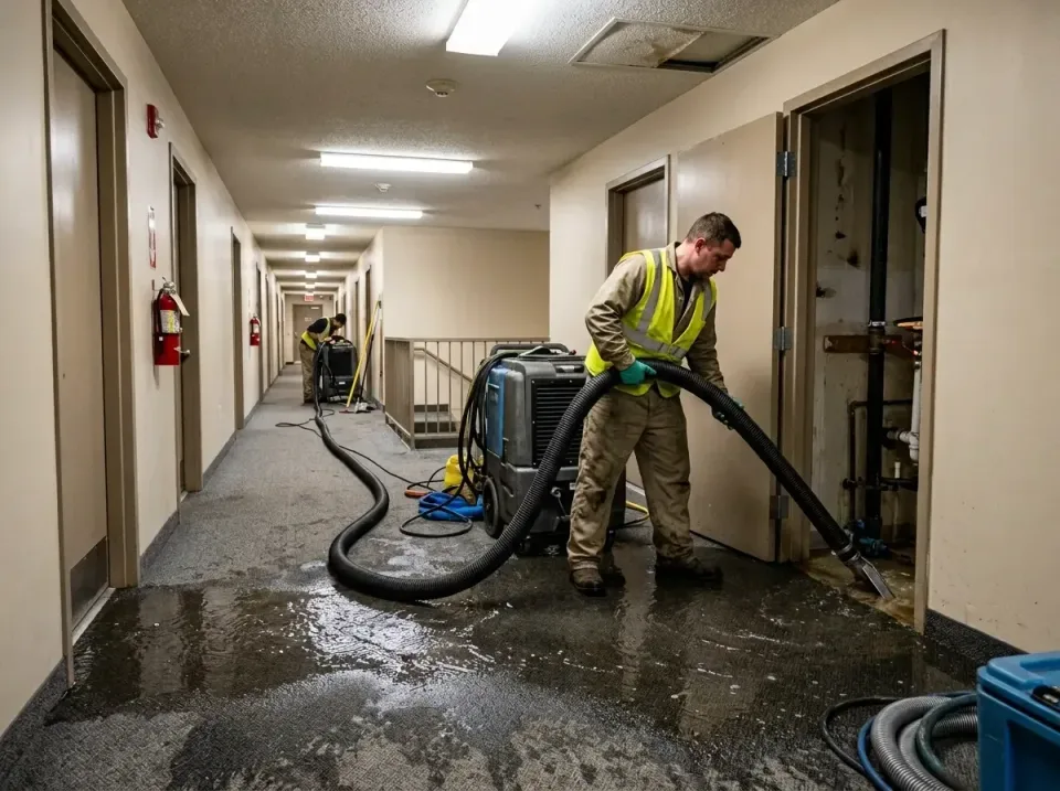 multi-unit-apartment-hallway-f-005 — frequently asked questions, Emergency Burst Pipe Water Extraction & Removal in Doniphan…